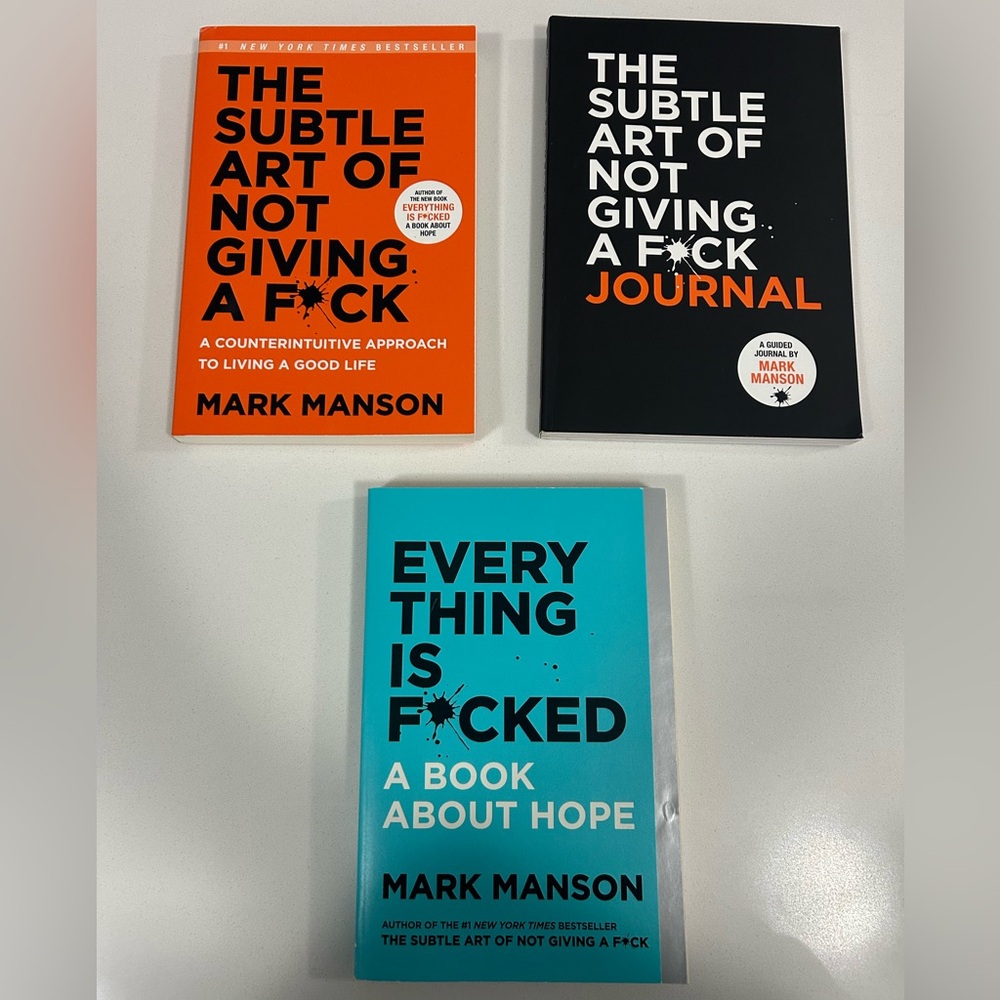Mark Manson Book Bundle - Picture 1 of 2